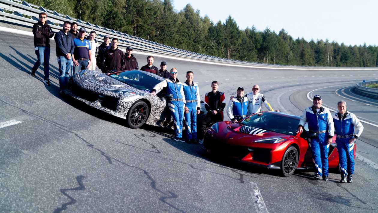 2024 Corvette ZR1 speed record pictures evo